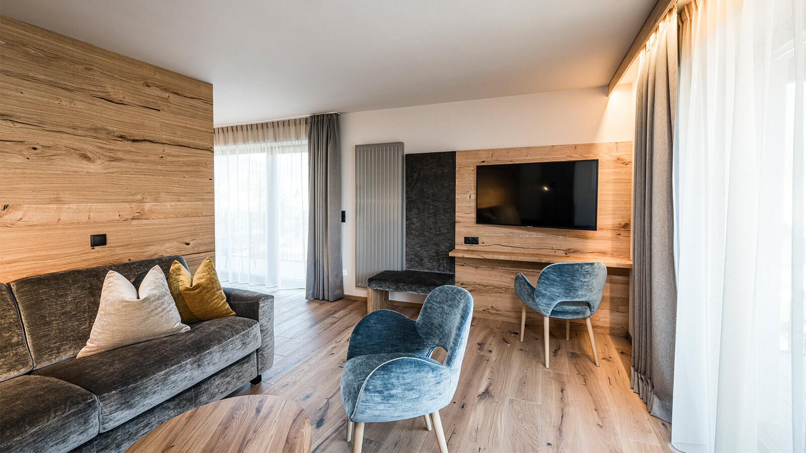 Junior Suite Mountain Wohnraum